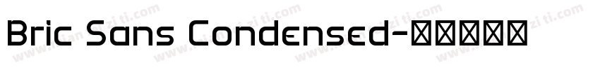 Bric Sans Condensed字体转换